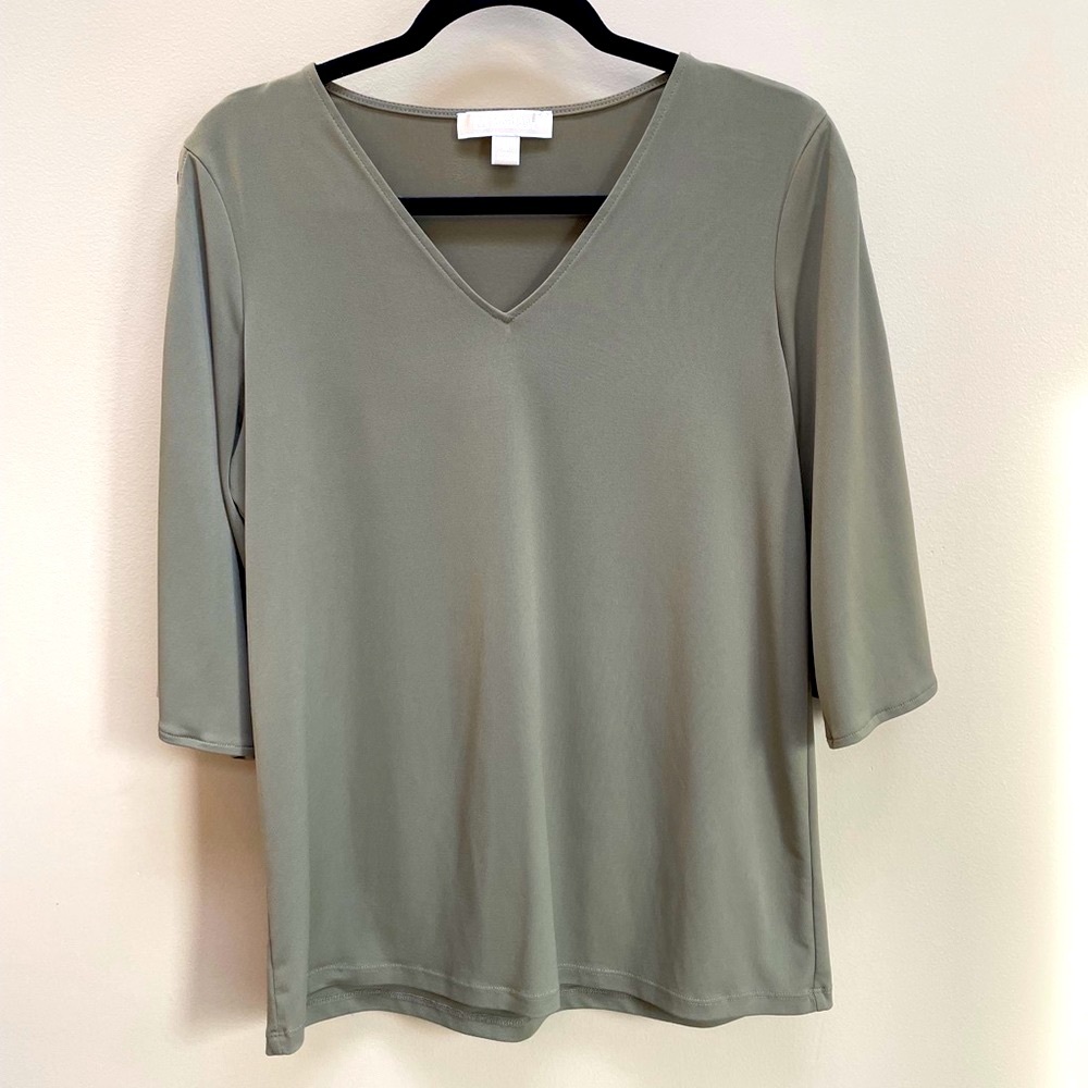 Sage Green Micheal Kors Blouse